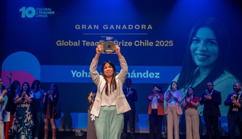 Educadora de Frutillar gana el Global Teacher Prize Chile 2025