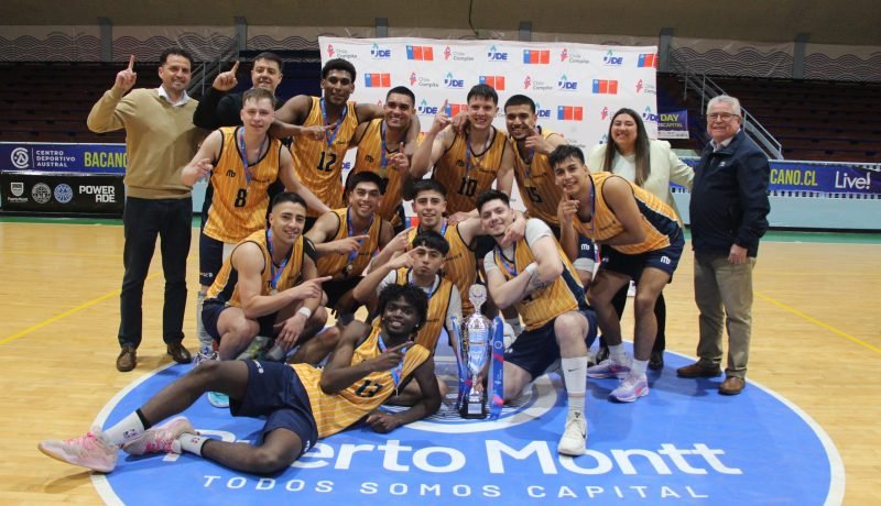 Duoc UC y U. San Sebastián se coronan campeones del básquetbol LDES en Los Lagos