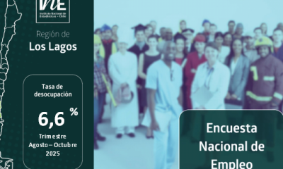 Desocupación en Los Lagos: Tasa Sube a 6,6% en Último Trimestre