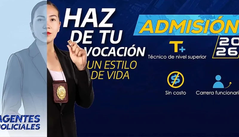 PDI abre 250 cupos para agentes: sueldos sobre $2,7 millones y formación gratis