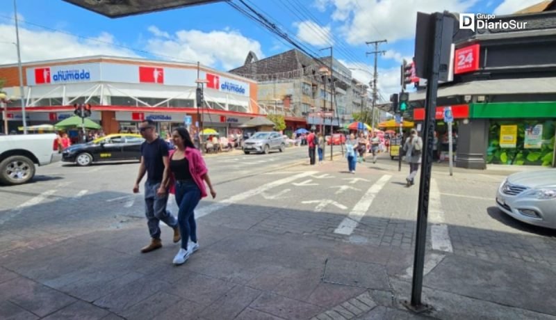 Renovación en Osorno: Municipio y comerciantes se unen para pintar las fachadas del centro