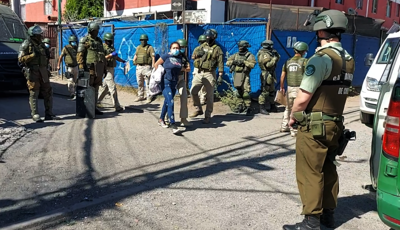 Panguipulli: Duro golpe al narcotráfico con dos detenidos e incautación de drogas y armas