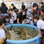 Estudiantes de Futaleufú conocen la acuicultura a pequeña escala en Fundación Chinquihue