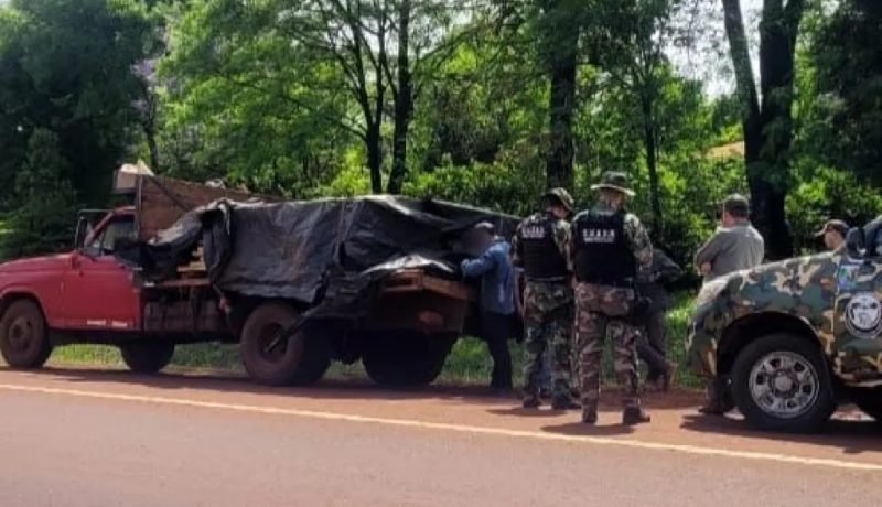 PDI de Valdivia Detiene a Dos por Madera Ilegal y Armas en Corral