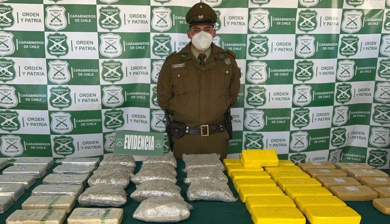 Duro golpe al narcotráfico: Condenan a banda a 70 años de cárcel por 2 toneladas de marihuana en Antofagasta