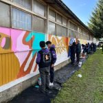Escuela Angelmó de Puerto Montt presenta mural que une arte y comunidad
