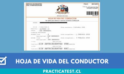 Hoja de Vida del Conductor en Chile: Guía para Consultar y Limpiar Infracciones