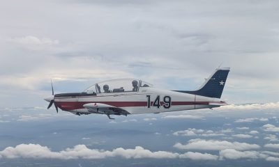 Aviones T-35 Pillán de la FACH surcan cielos de Frutillar por Raid de Instrucción