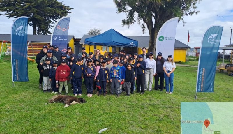 Astilleros Calbuco y comunidad lideran exitosa limpieza de playas en Calbuco